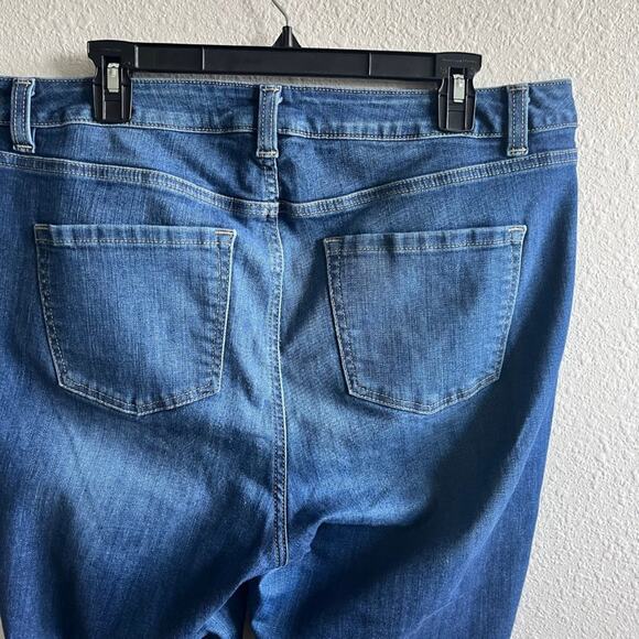 Lane Bryant High Rise Medium Wash Skinny Jeans Size 18 Style 1051722 - Picture 11 of 11